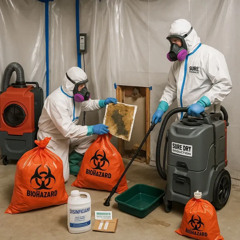 Contaminated Water Handling Protocols process in Oran, MO