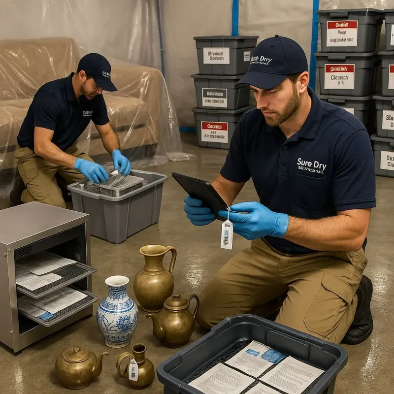Content Protection and Restoration process in Oran, MO